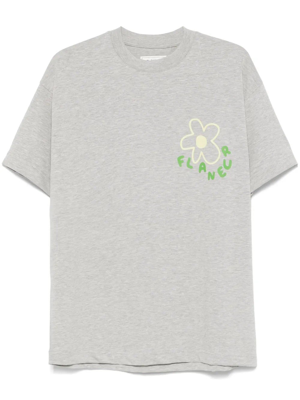 Blossom-print t-shirt-FLÂNEUR-Verso
