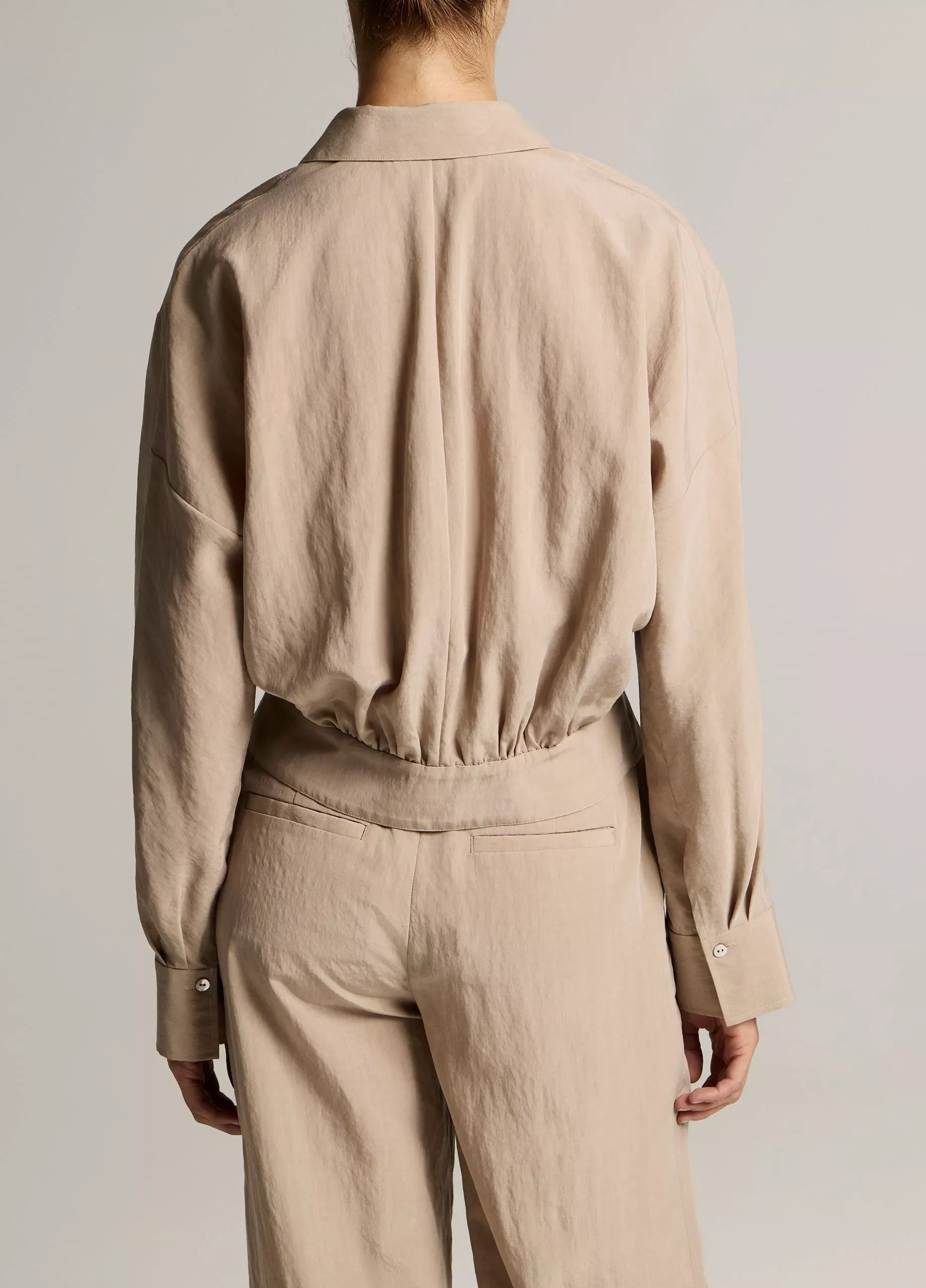 Blouson-back shirt jacket-VINCE-Verso