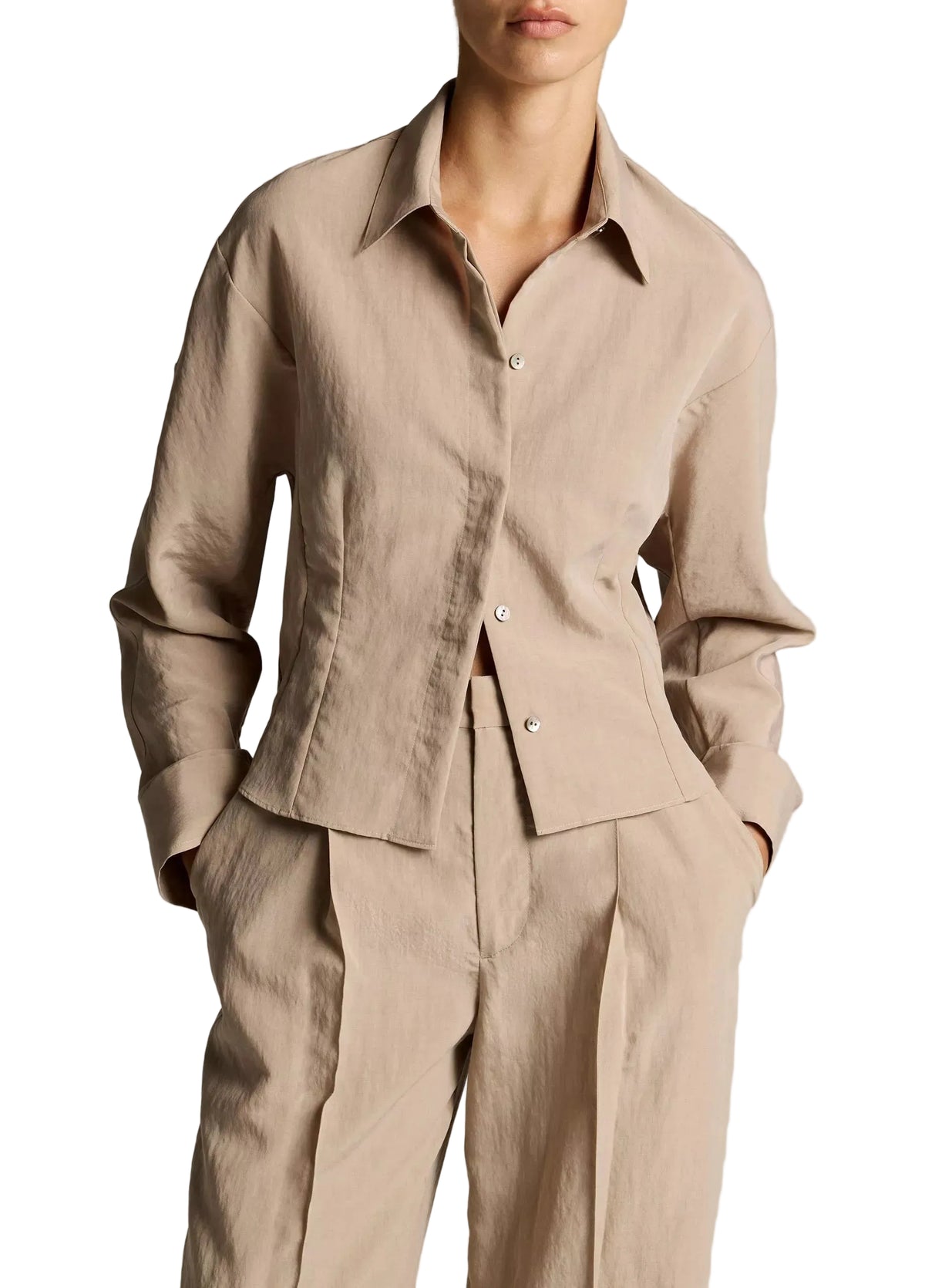 Blouson-back shirt-VINCE-Verso