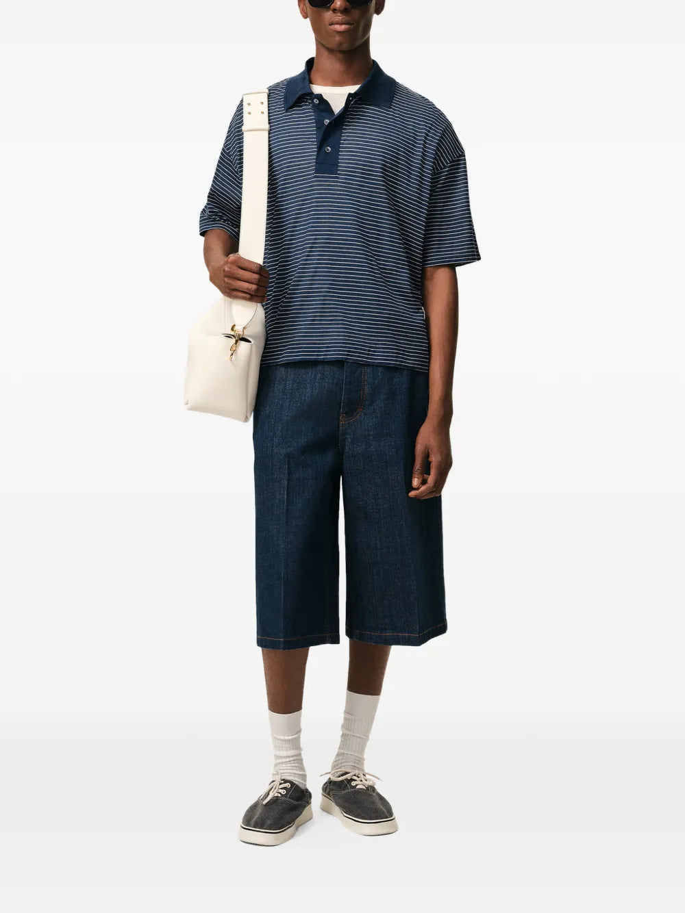 De coeur short-sleeve polo shirt-AMI-Verso