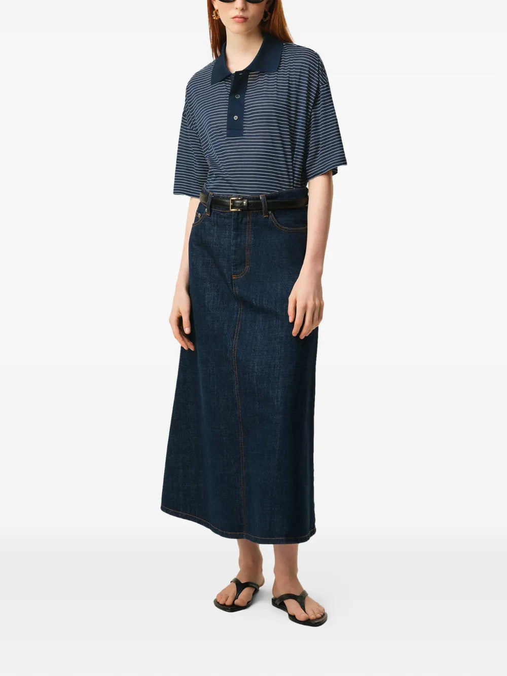 De coeur short-sleeve polo shirt-AMI-Verso