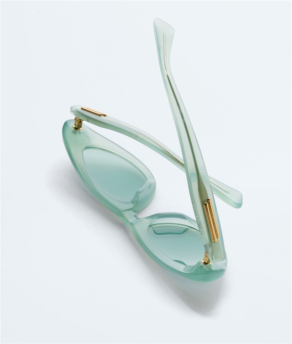 Bombe cat eye sunglasses-BOTTEGA VENETA-Verso