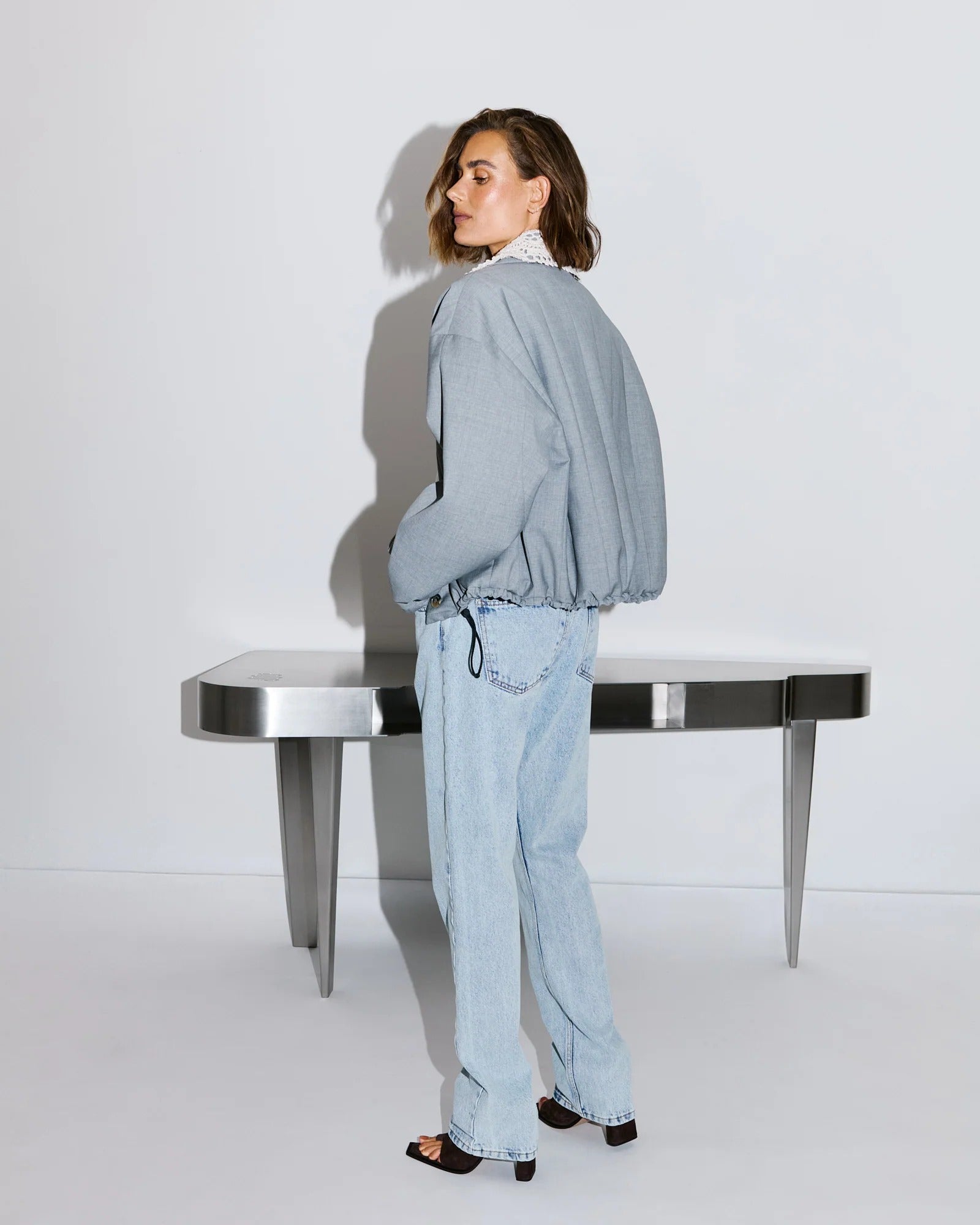 Bomber jacket-THE MANNEI-Verso