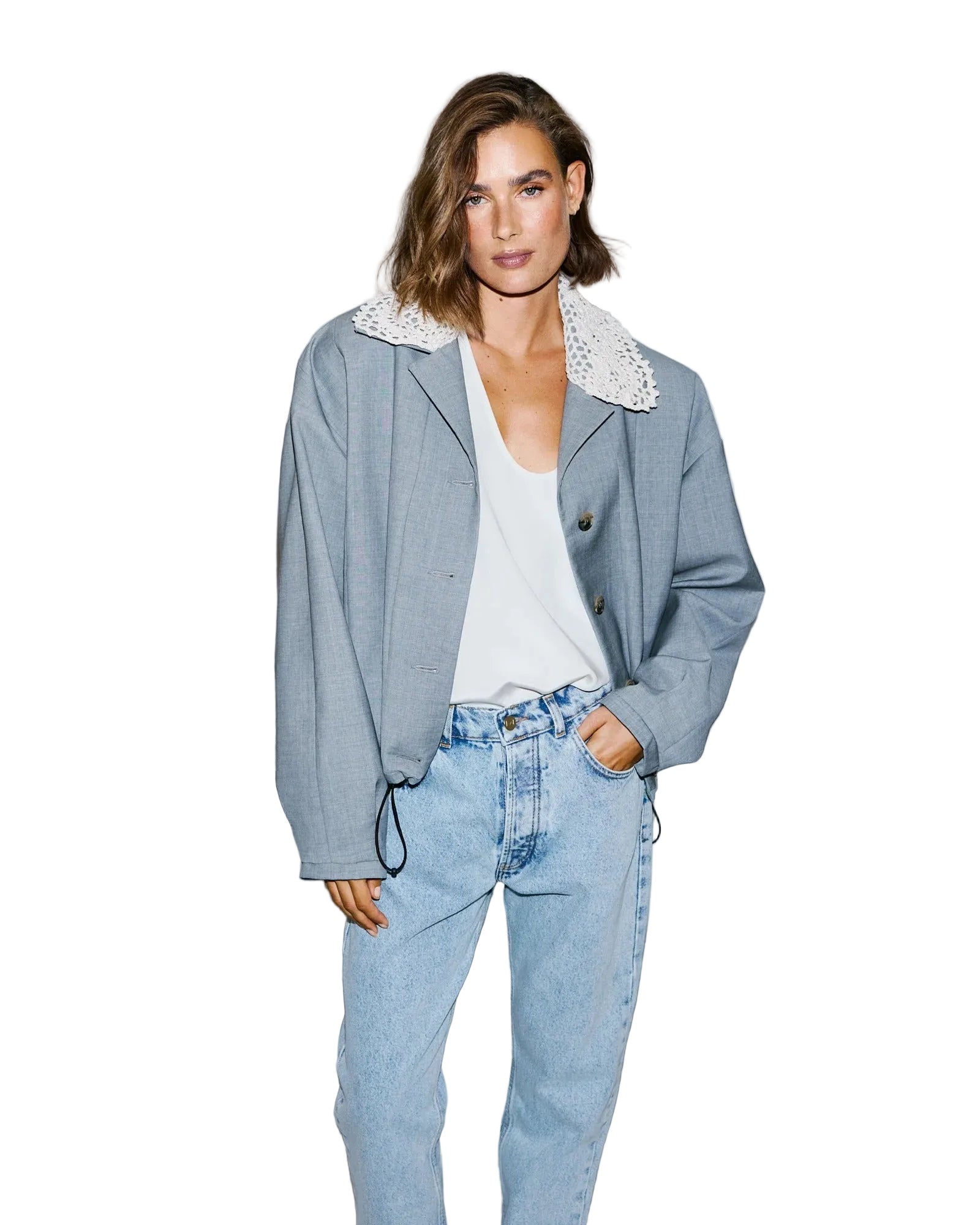 Bomber jacket-THE MANNEI-Verso