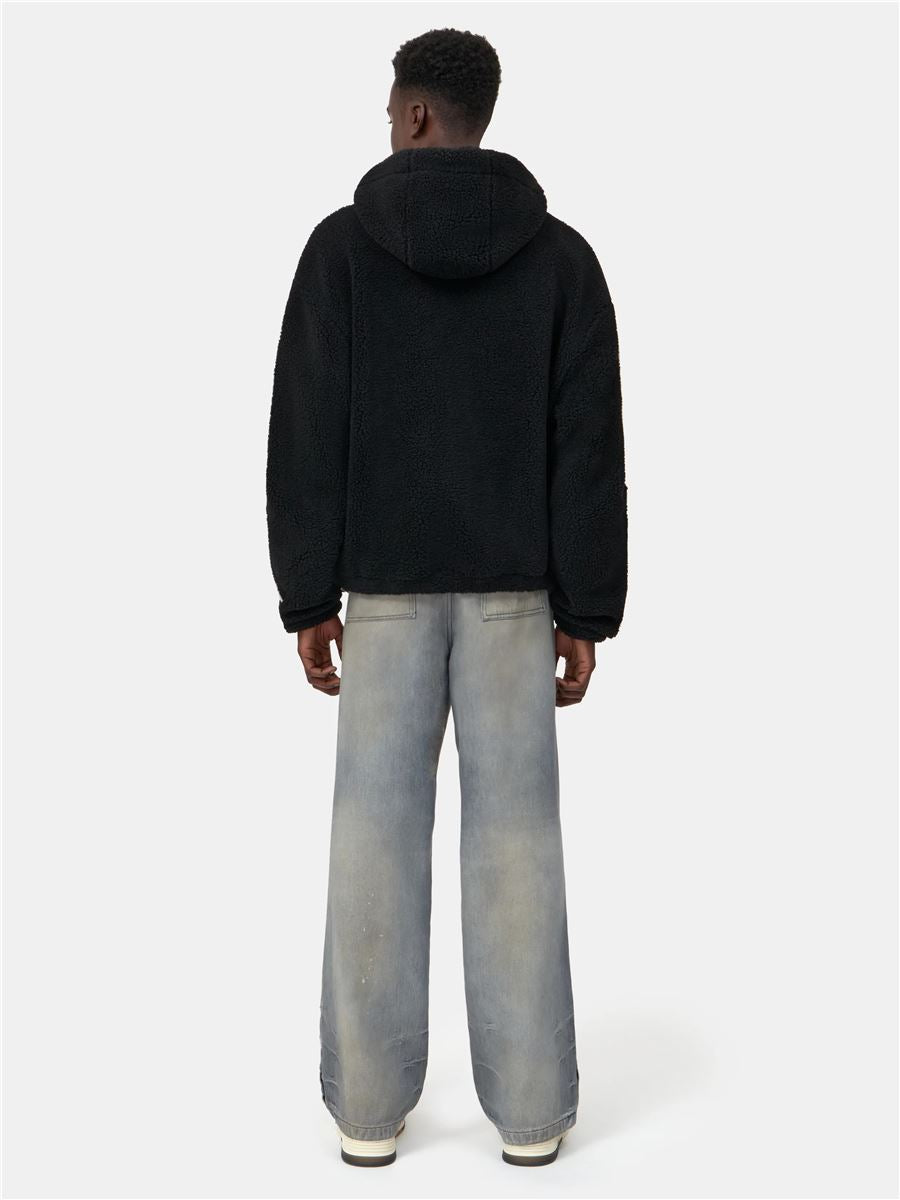 Bones Fleece Zip Hoodie-AMIRI-Verso