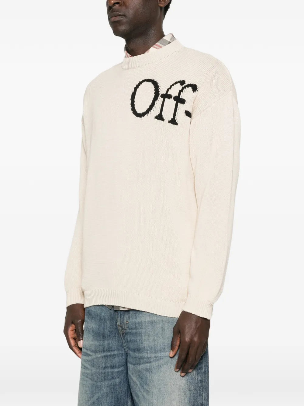 Bookish shared cot sweater-OFF-WHITE-Verso