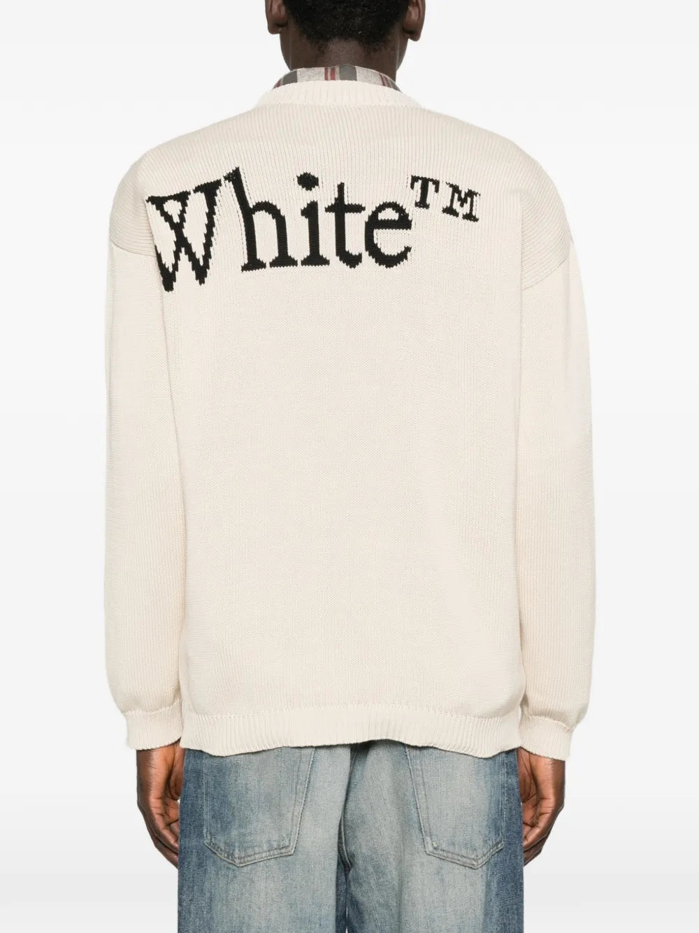 Bookish shared cot sweater-OFF-WHITE-Verso