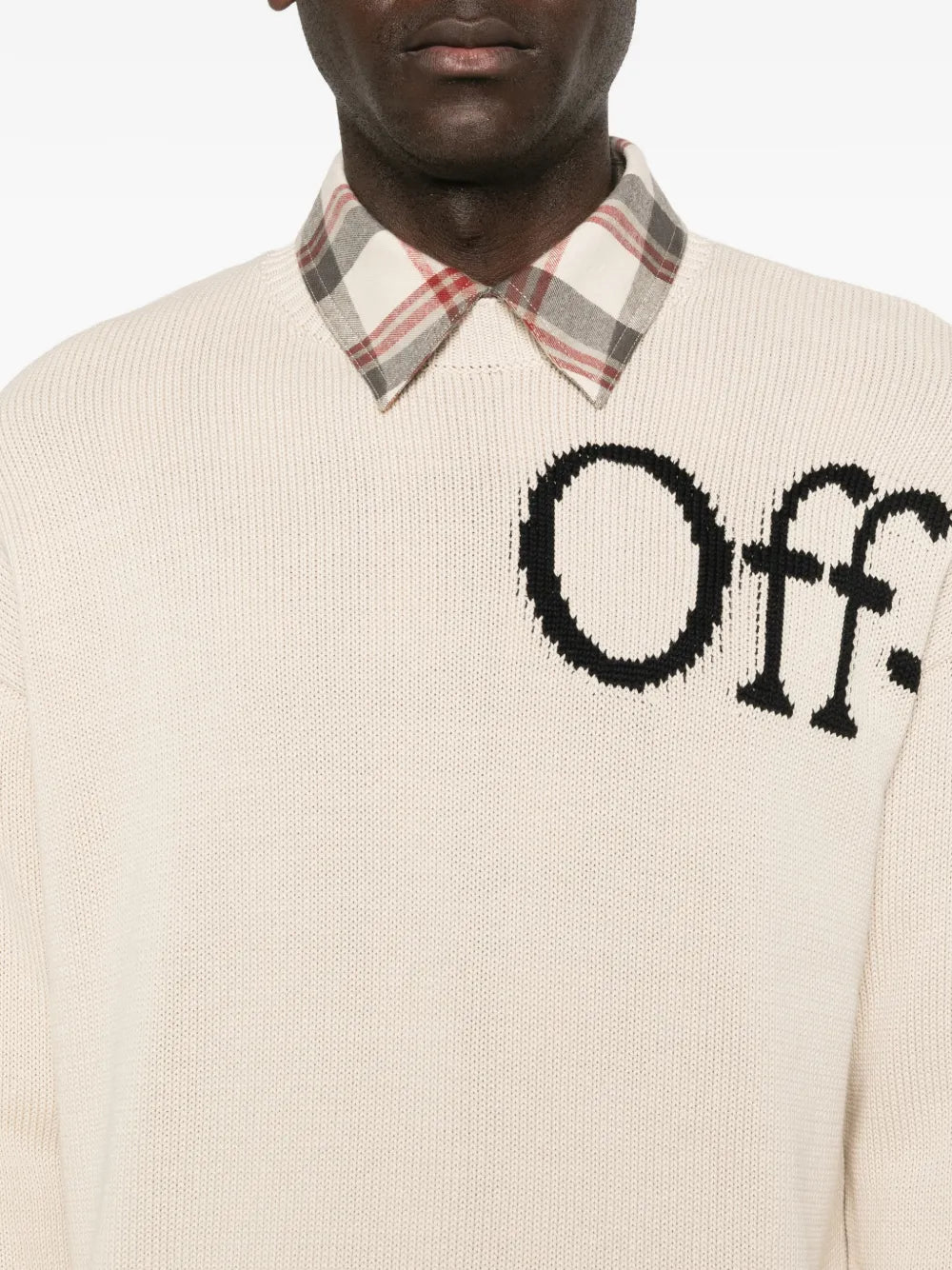 Bookish shared cot sweater-OFF-WHITE-Verso