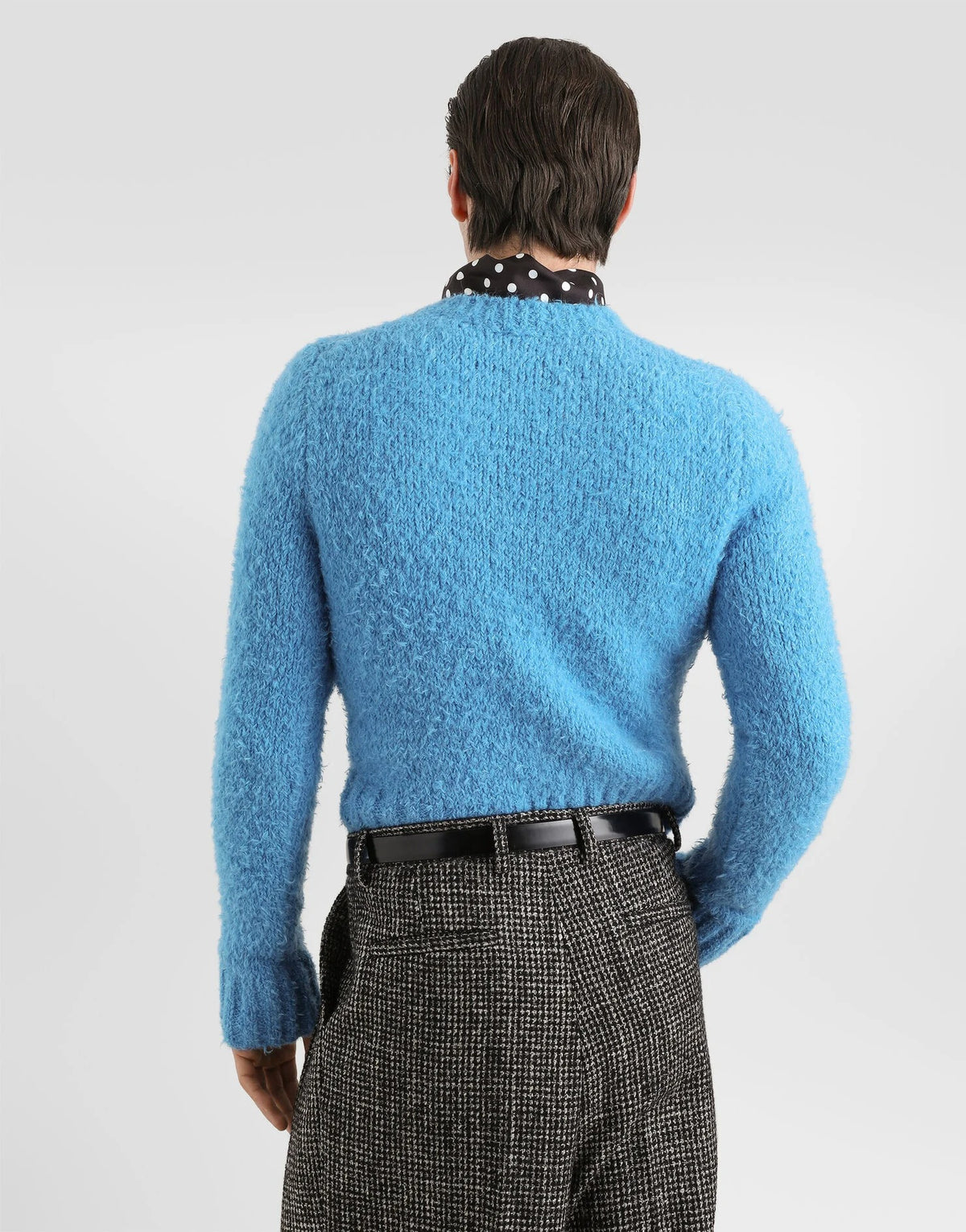 Bouclé-effect pullover-DOLCE&GABBANA-Verso