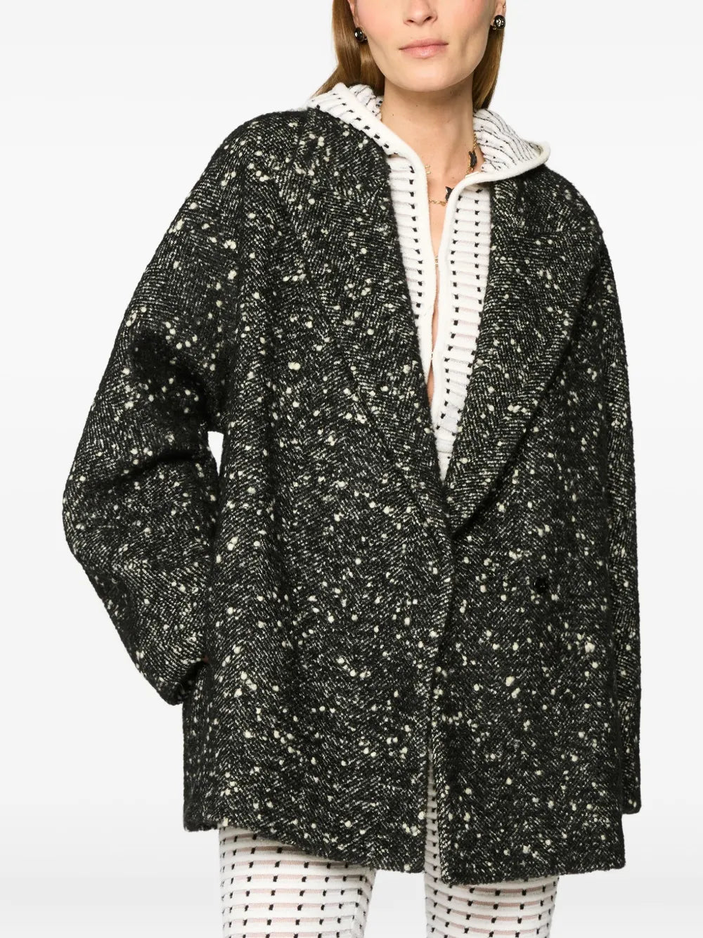 Bouclé jacket-GENNY-Verso