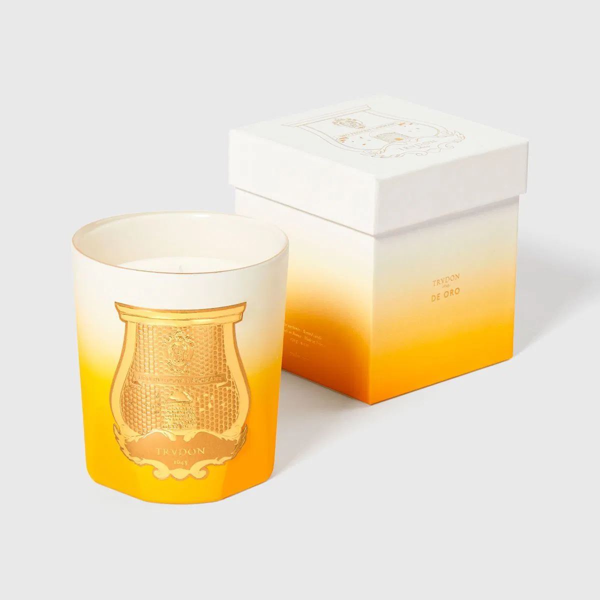 Bougie de oro-CIRE TRUDON-Verso