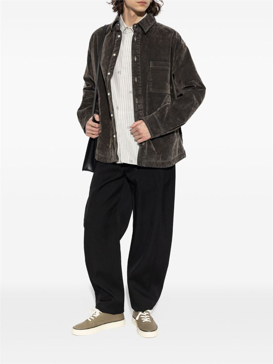 Boulanger corduroy-effect chest-pocket jacket-JACQUEMUS-Verso