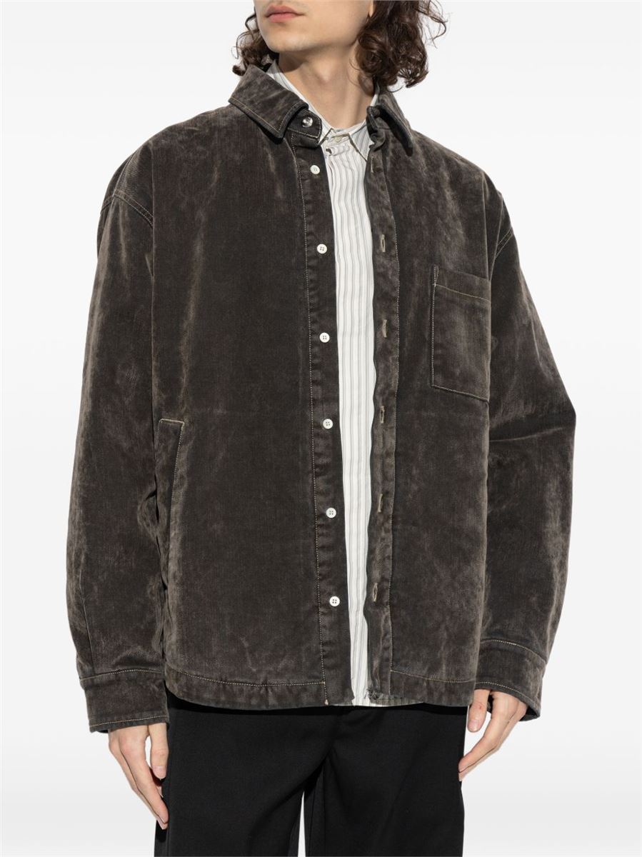Boulanger corduroy-effect chest-pocket jacket-JACQUEMUS-Verso