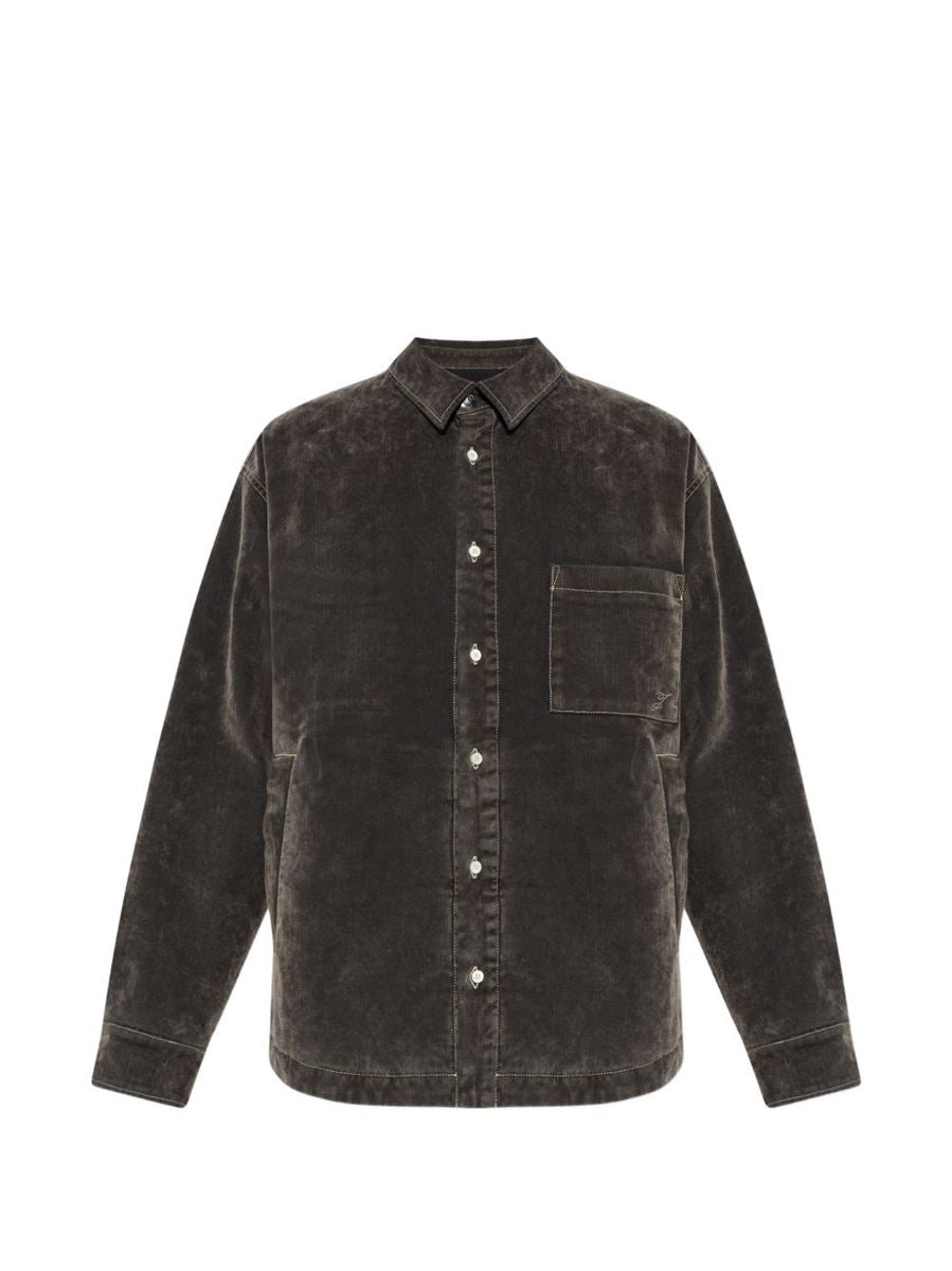 Boulanger corduroy-effect chest-pocket jacket-JACQUEMUS-307366-46-Verso