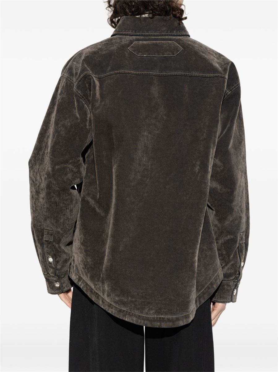 Boulanger corduroy-effect chest-pocket jacket-JACQUEMUS-Verso