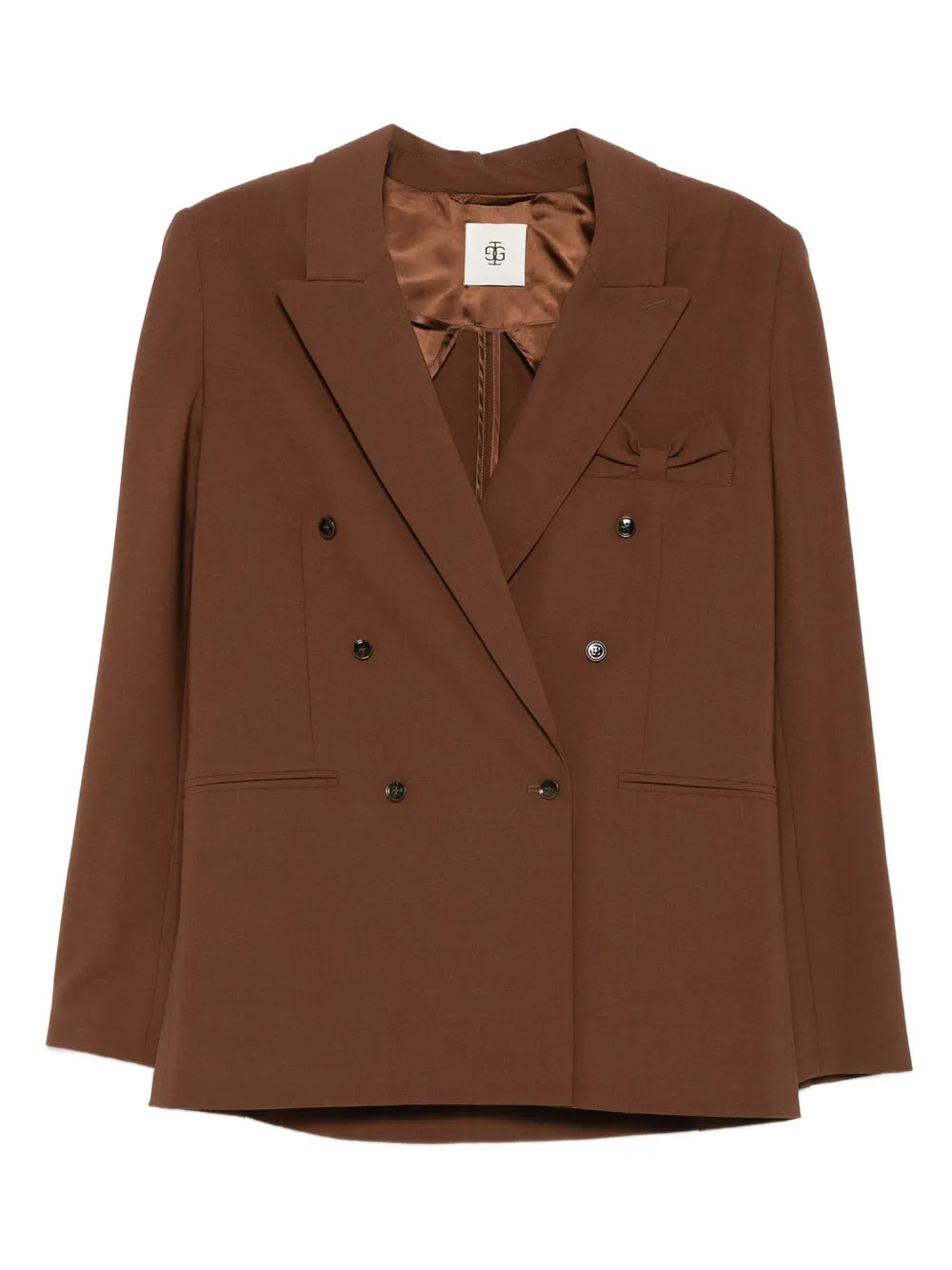Bow-detail blazer-THE GARMENT-Verso