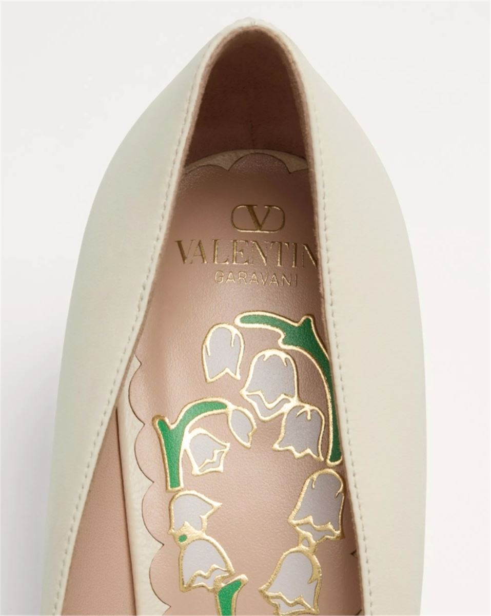 BOWOW PUMP IN KIDSKIN-VALENTINO-Verso