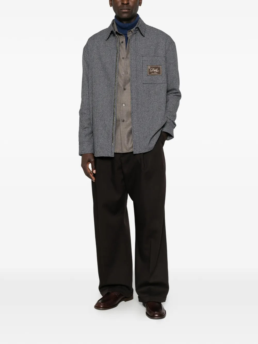 Boxy Overshirt-DRÔLE DE MONSIEUR-Verso