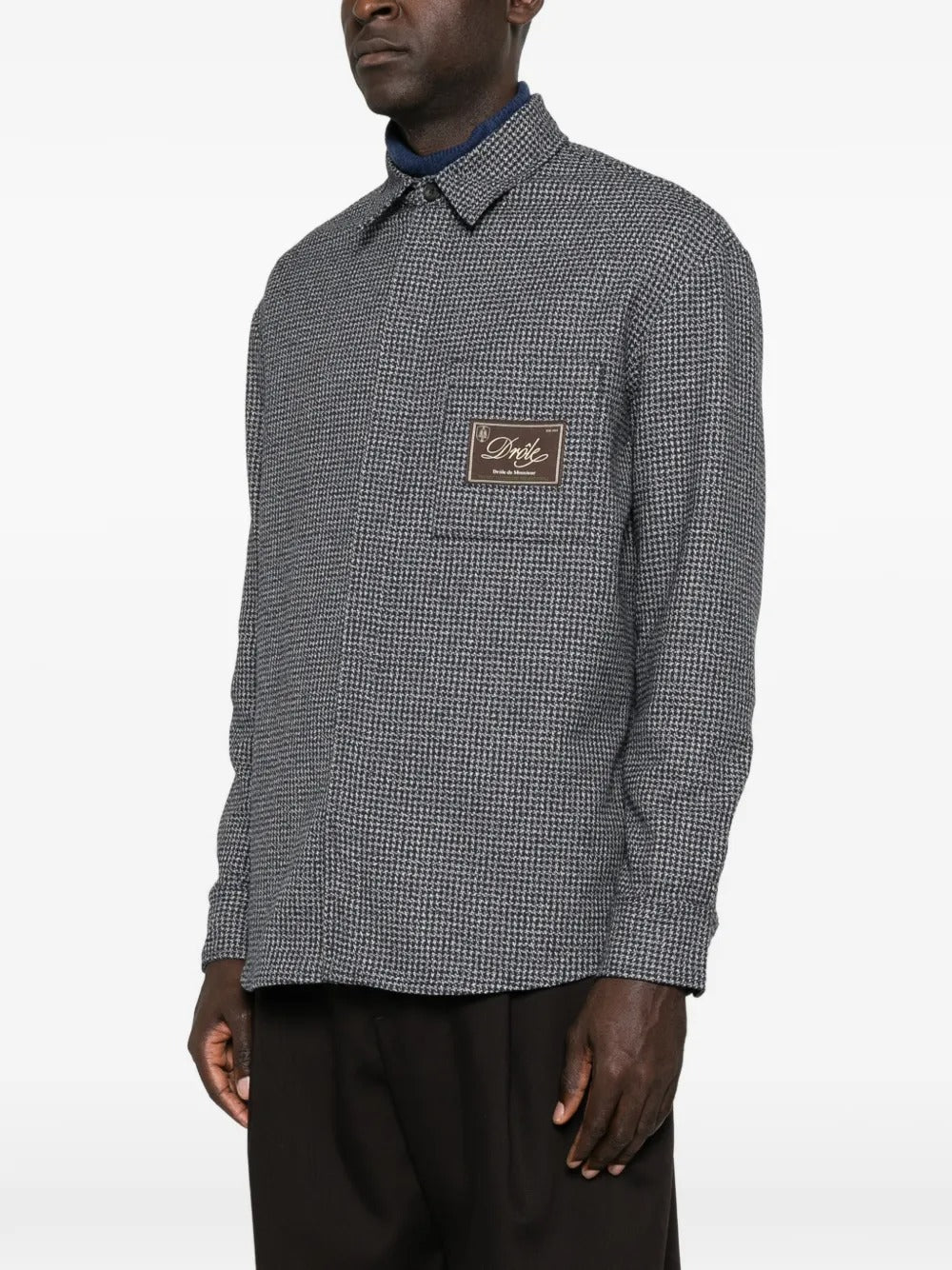 Boxy Overshirt-DRÔLE DE MONSIEUR-Verso