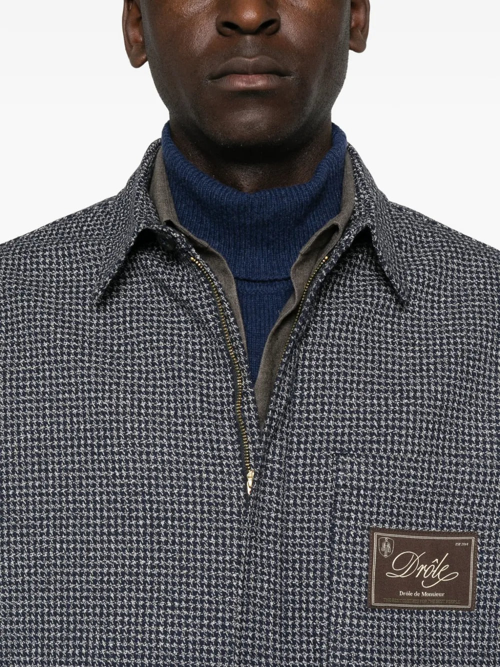 Boxy Overshirt-DRÔLE DE MONSIEUR-Verso