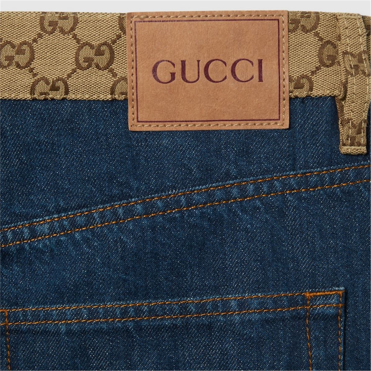 BOYFRIEND FIT DENIM PANT - GUCCI - Verso