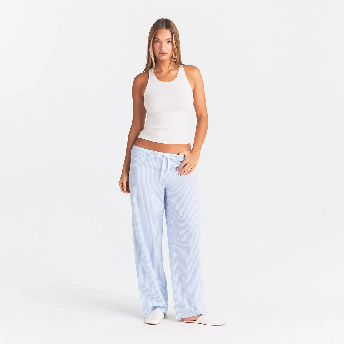 Boyfriend rib tank-SKIMS-Verso
