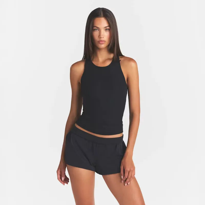 Boyfriend rib tank-SKIMS-Verso