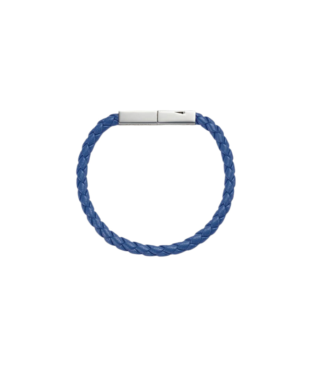 BRAID LEATHER BRACELET-BOTTEGA VENETA-Verso