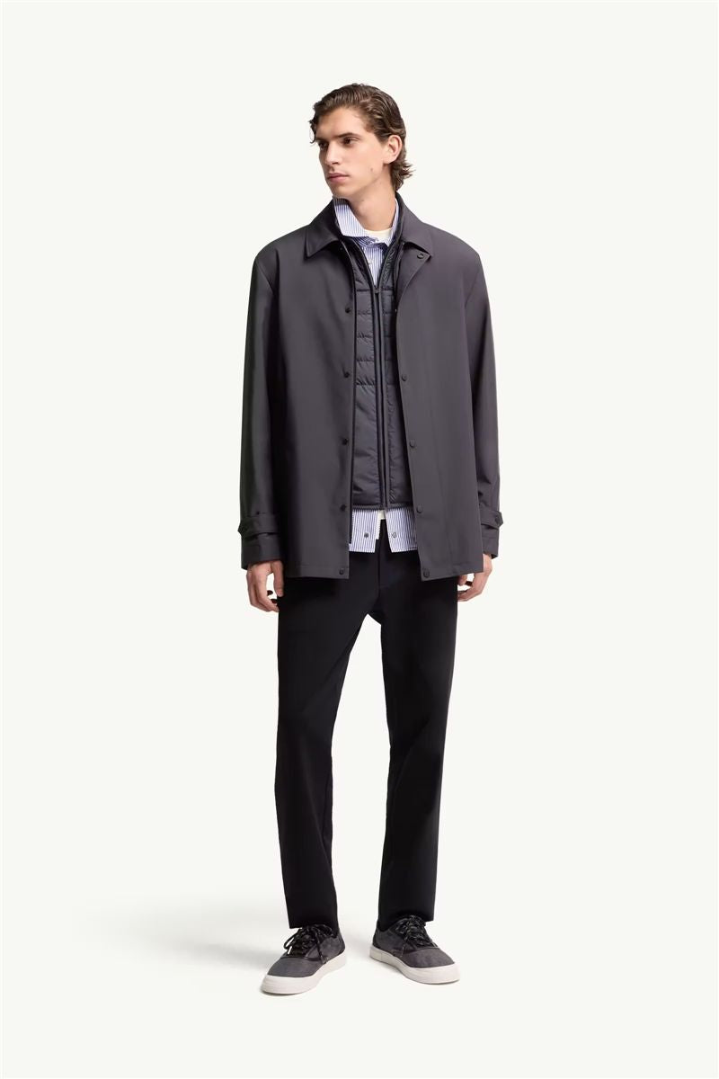 Brecon mid-length 3-in-1 down shirt jacket-MONCLER-Verso