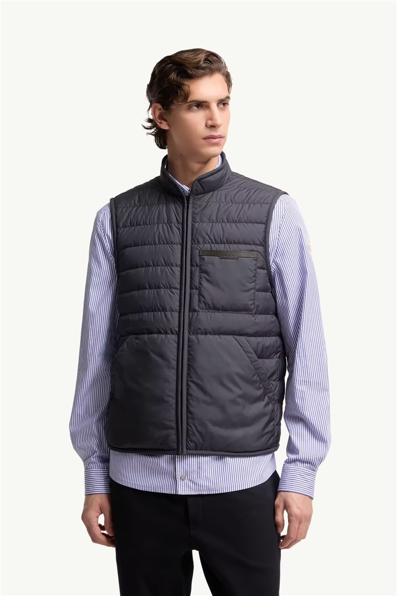 Brecon mid-length 3-in-1 down shirt jacket-MONCLER-Verso