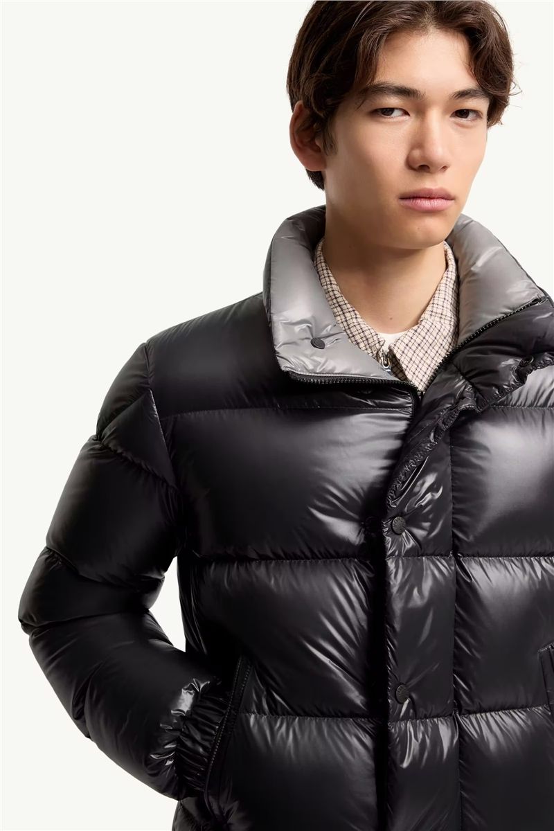 Brendola laqué short down jacket