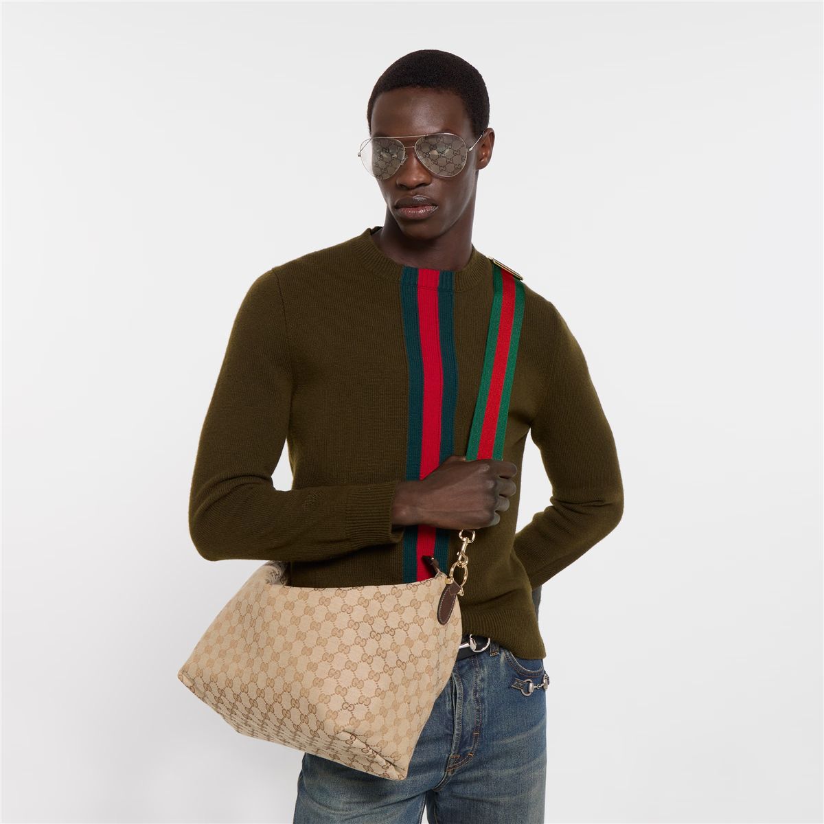 Brera medium crossbody bag-GUCCI-Verso