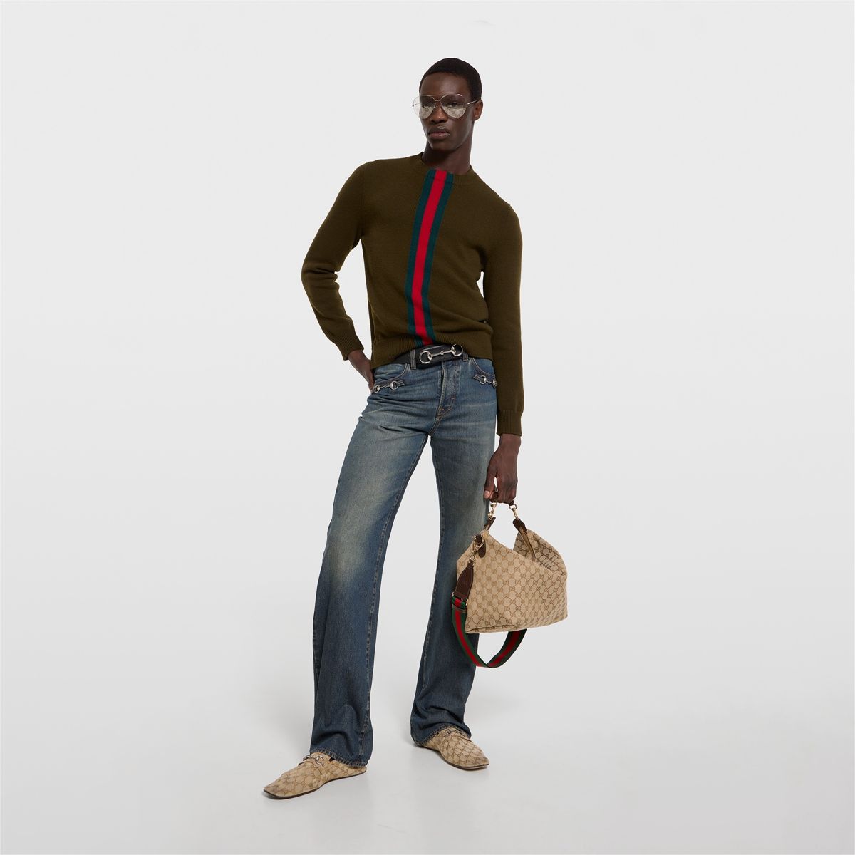 Brera medium crossbody bag-GUCCI-Verso