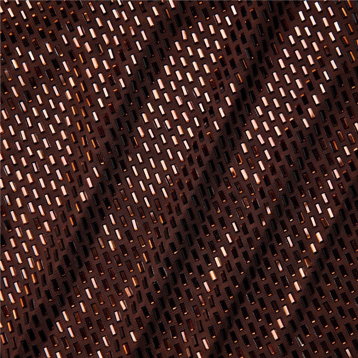 Brown Rhinestone Racer Back Maxi Dress-SELF-PORTRAIT-Verso