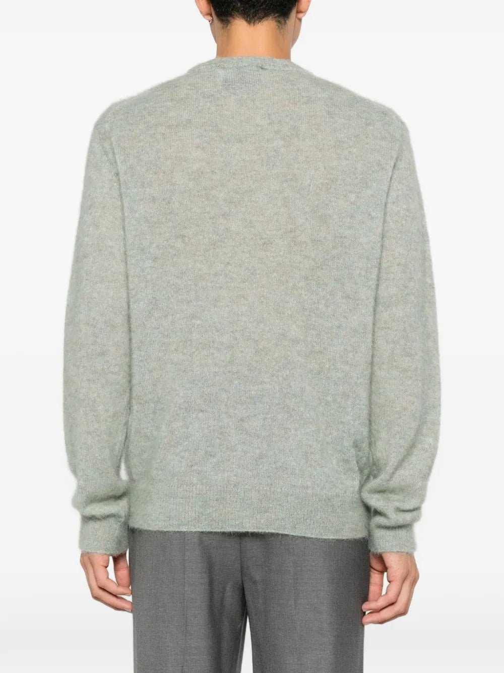 Amaranto brushed-knit sweater-AMARÁNTO-Verso