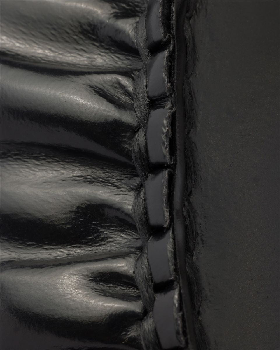 Brushed leather loafers-PRADA-Verso