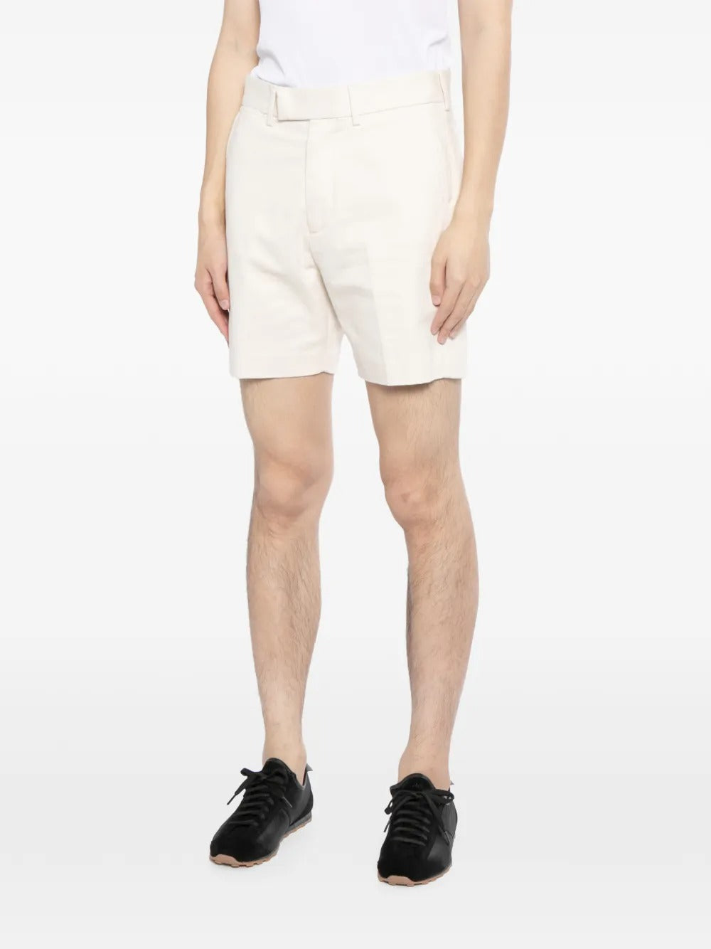 Brushed tailored shorts-TOM FORD-Verso