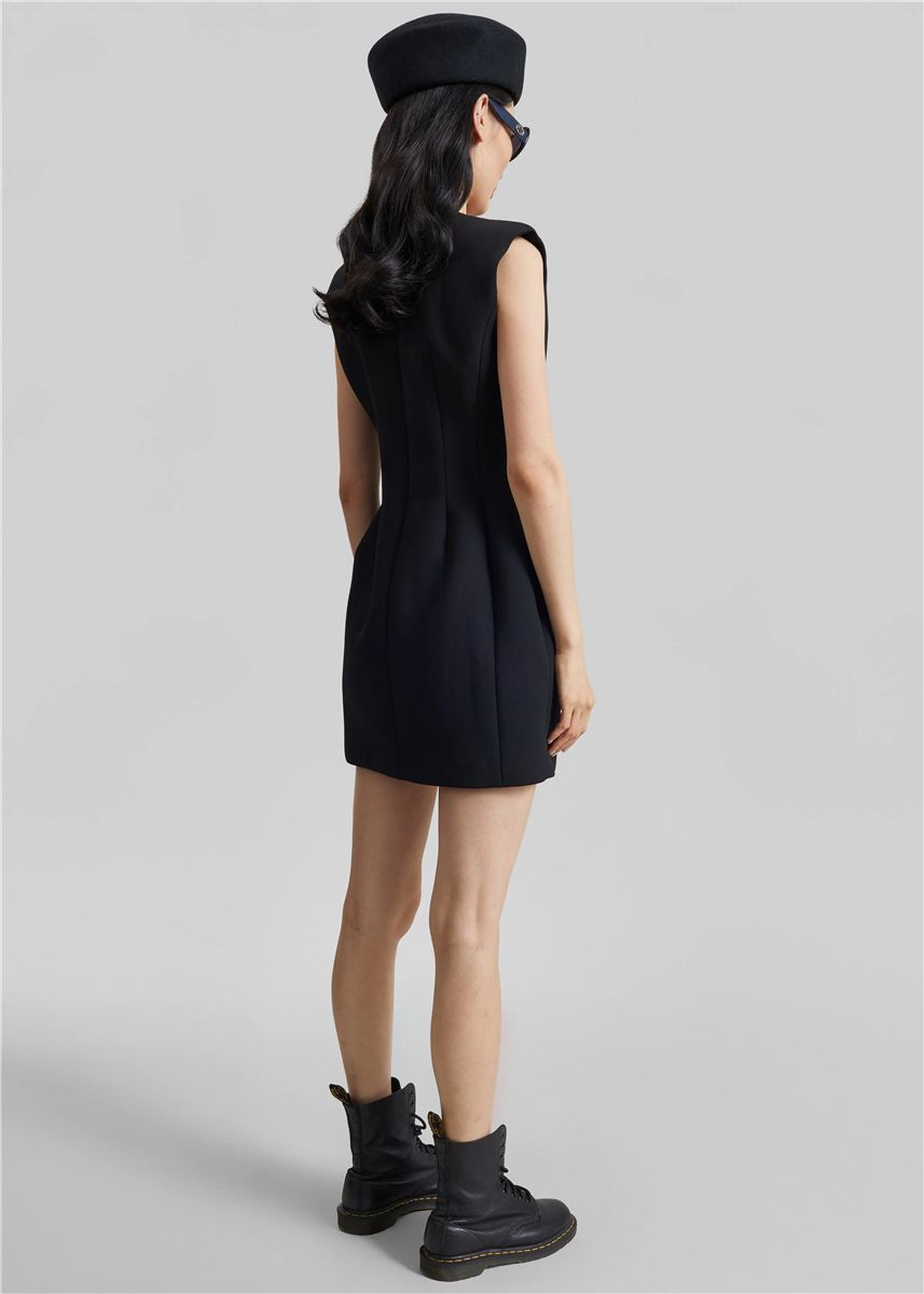 Bryn cinched mini dress-THE FRANKIE SHOP-Verso