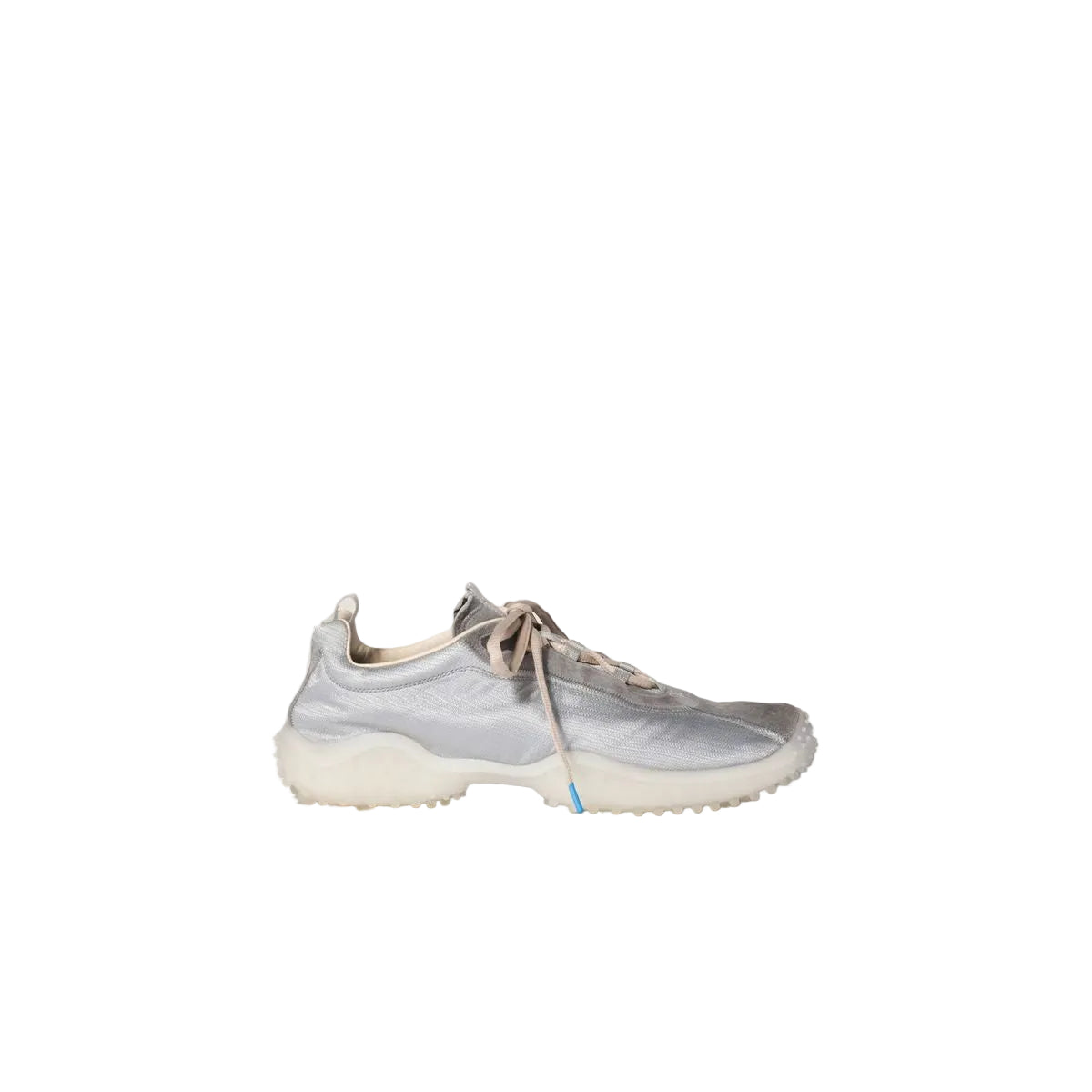 Bubble technical fabric and suede sneakers-MIU MIU-312048-36-Verso