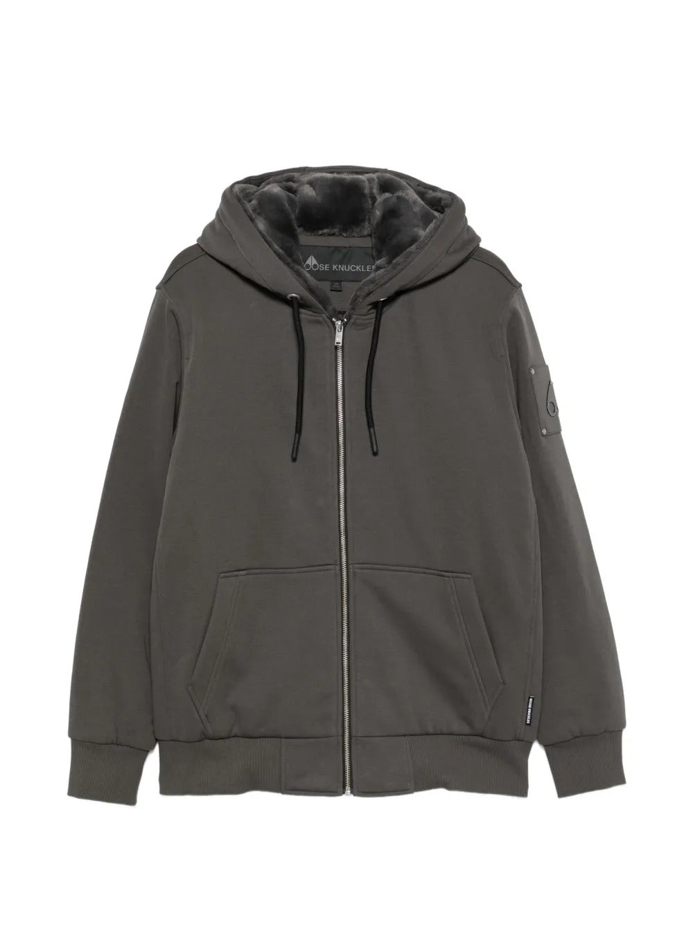 Bunny logo-patch hoodie-MOOSE KNUCKLES-313575-S-Verso