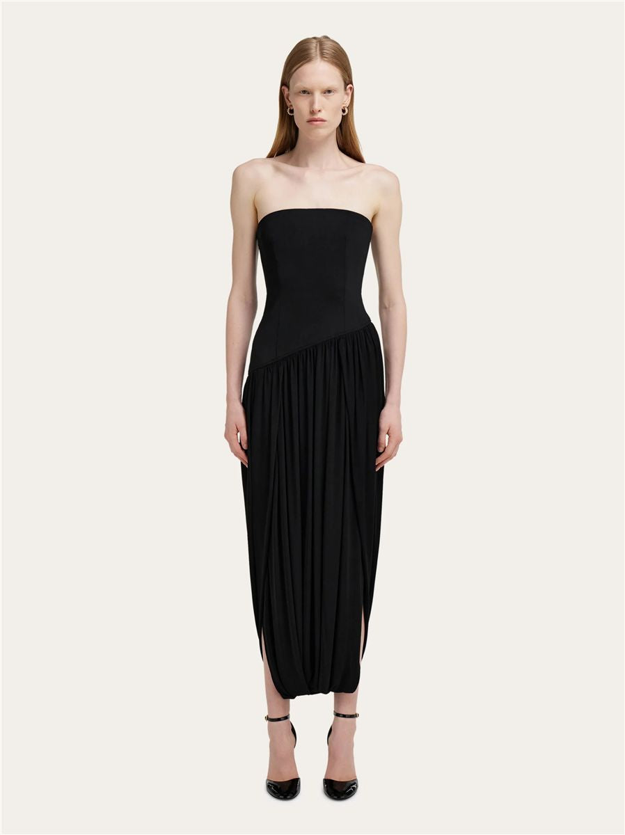 Bustier dress-FERRAGAMO-Verso