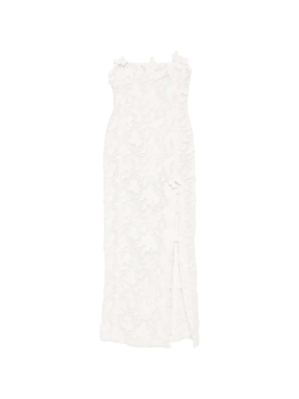 Butterfly-Appliqué Lace Maxi Dress-BLUMARINE-308197-40-Verso