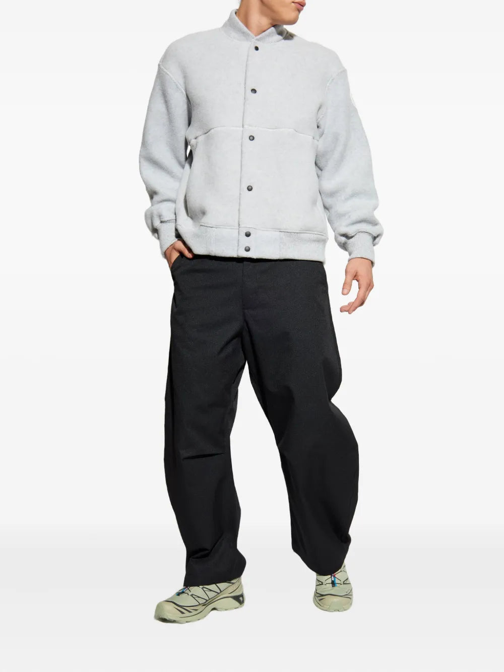 Button bomber jacket-CANADA GOOSE-Verso