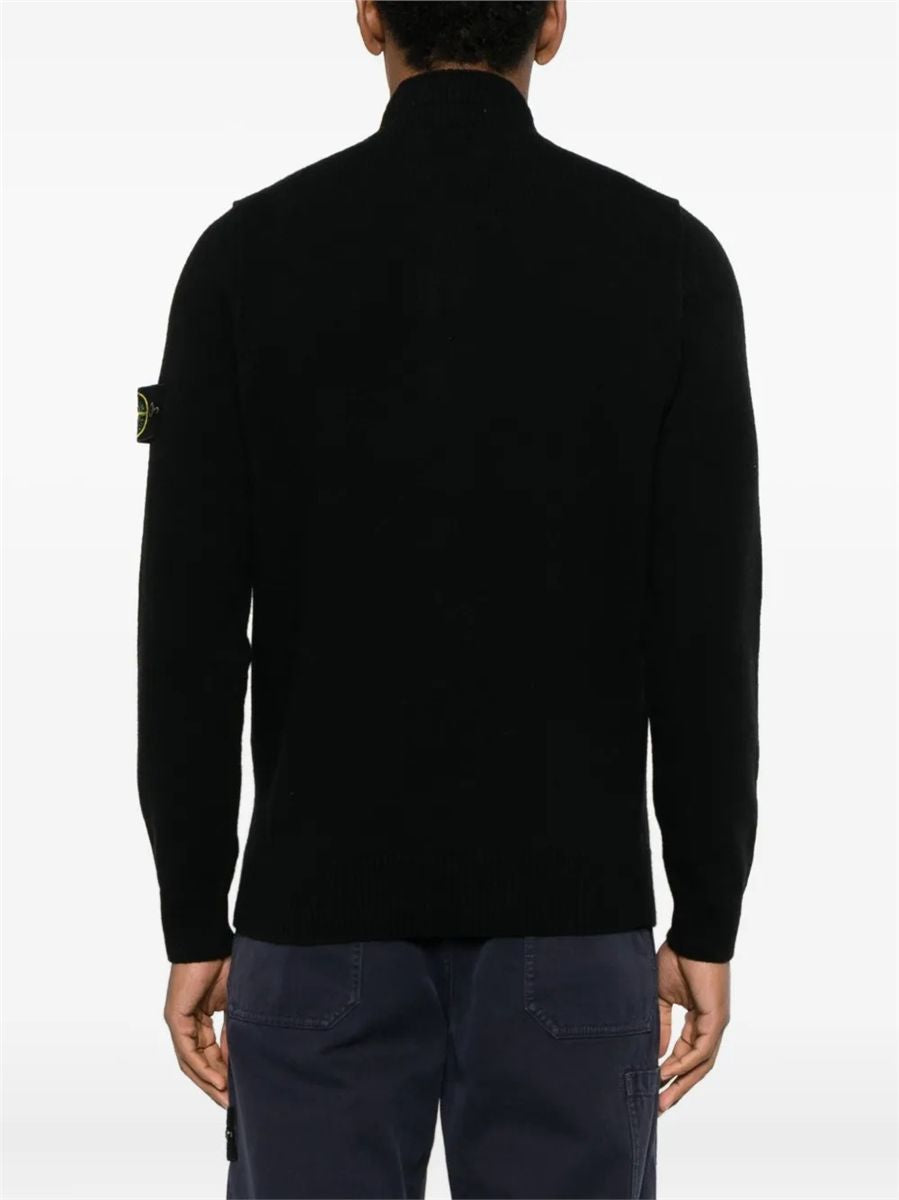 Button-fastening polo shirt-STONE ISLAND-Verso