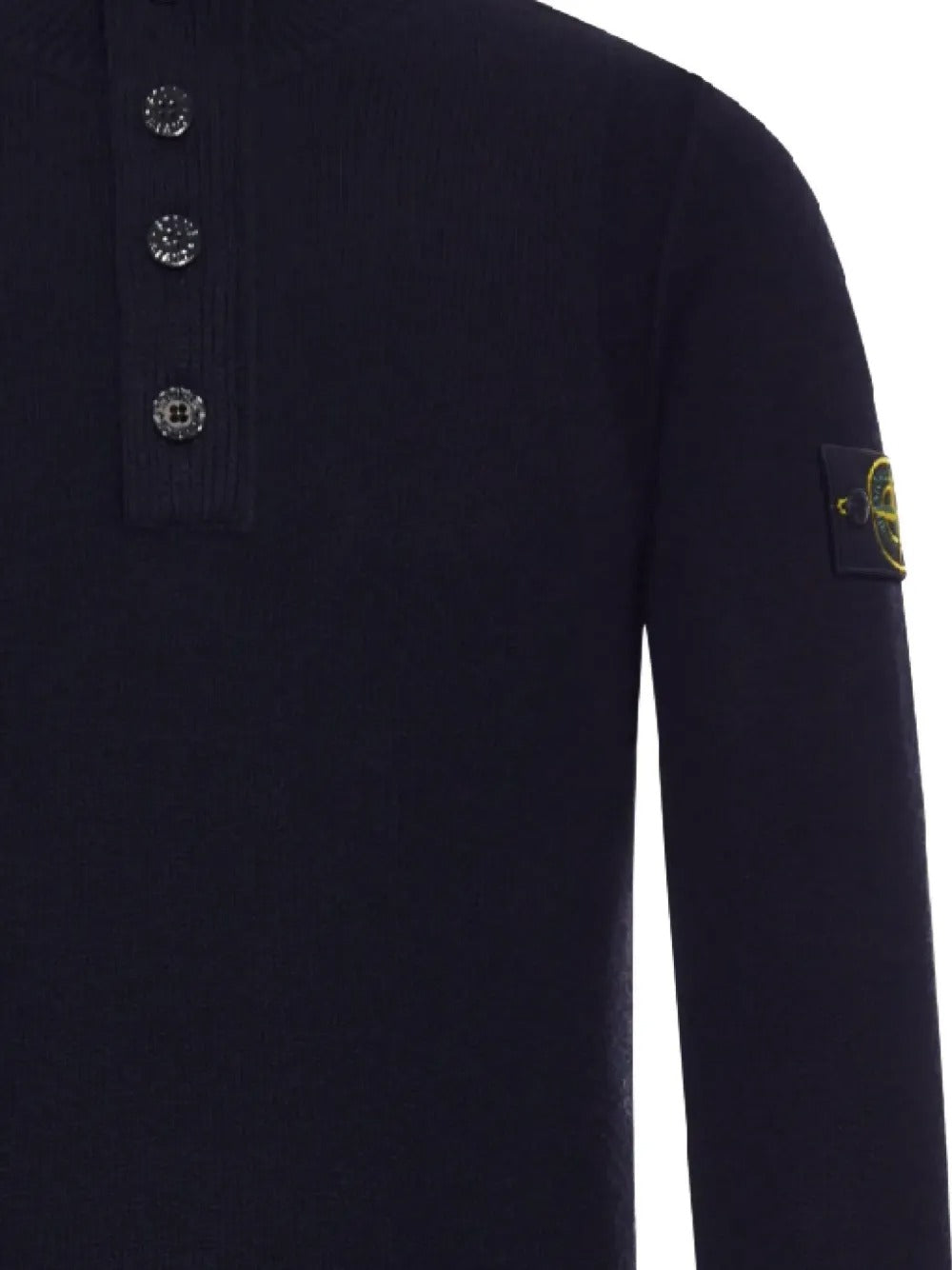 Button-fastening Polo Shirt-STONE ISLAND-Verso