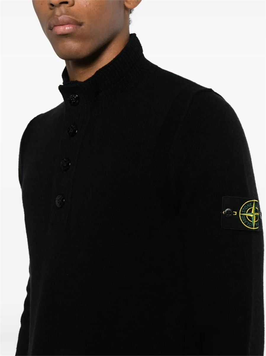Button-fastening polo shirt-STONE ISLAND-Verso