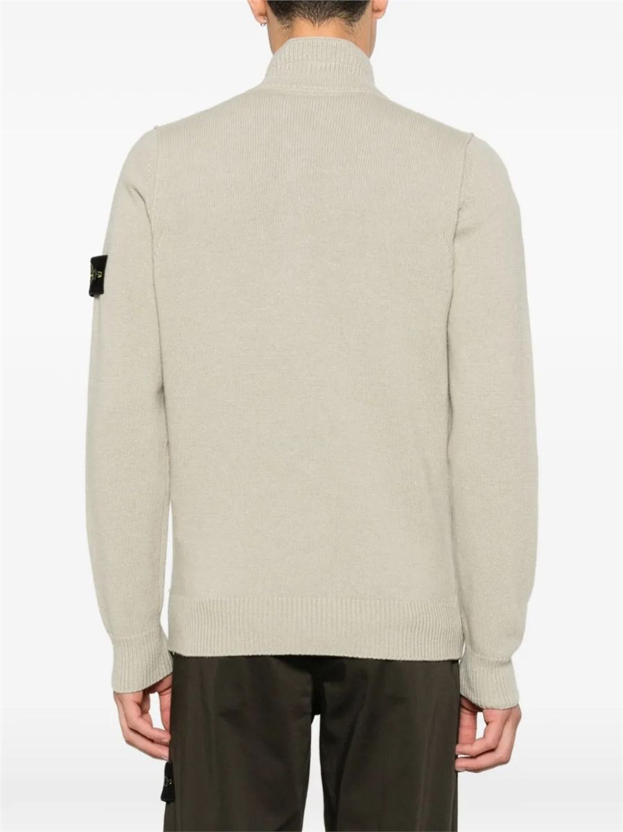 Button-fastening polo shirt-STONE ISLAND-Verso