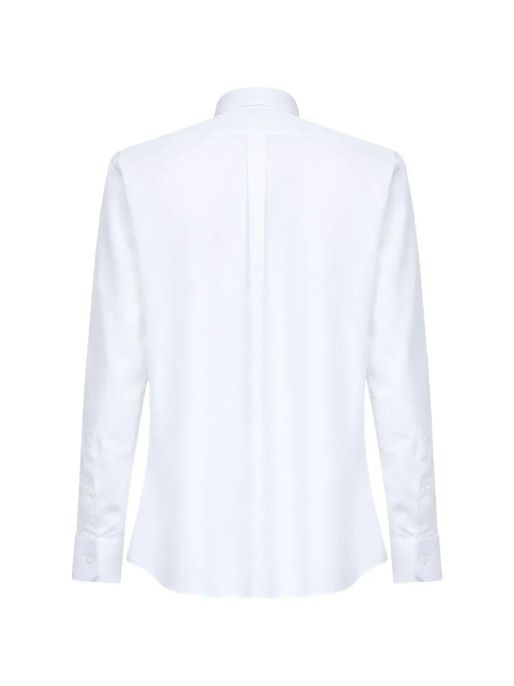 Button Tailored Collar Shirt-DOLCE&GABBANA-Verso