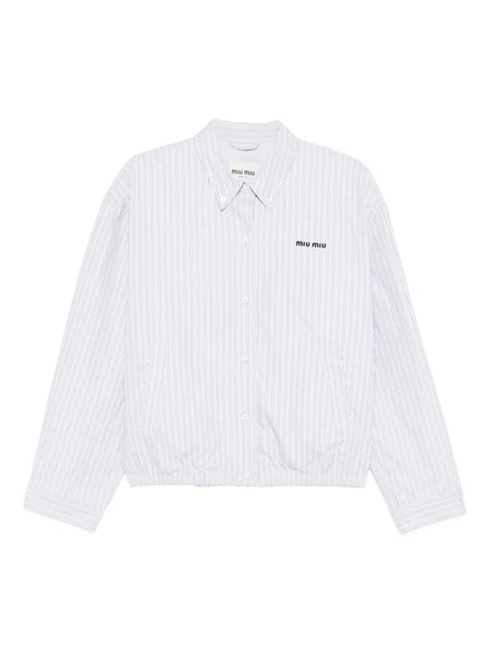 Miu Miu Button-up Bomber Jacket | Verso