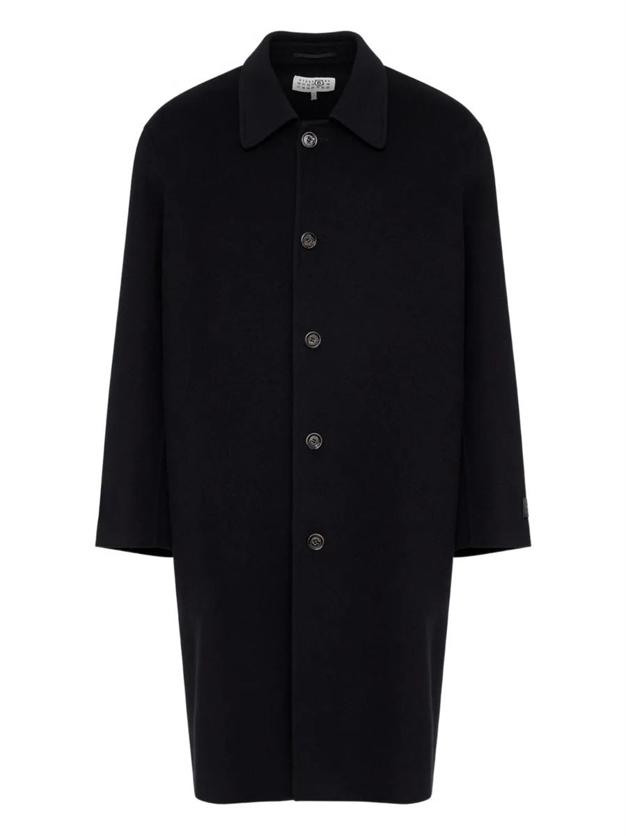 Button-up coat-MM6-Verso